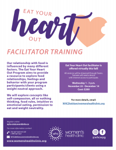 Facilitator Training Poster