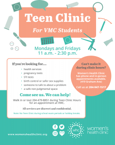 Teen Clinic Poster