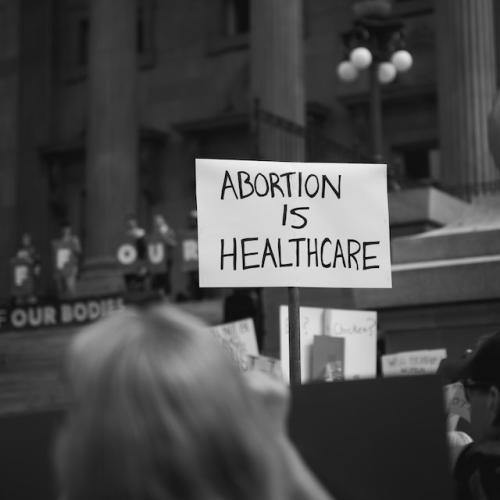 Abortion is healthcare sign